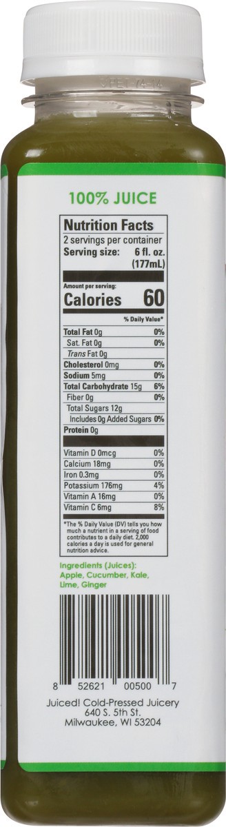 slide 11 of 13, Juiced! Lean & Clean Juice - 12 oz, 
