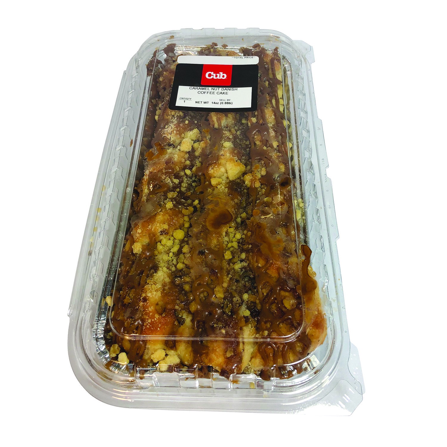 slide 1 of 1, Cub Store Brand Caramel Nut Danish Coffee Cake, 1 ct