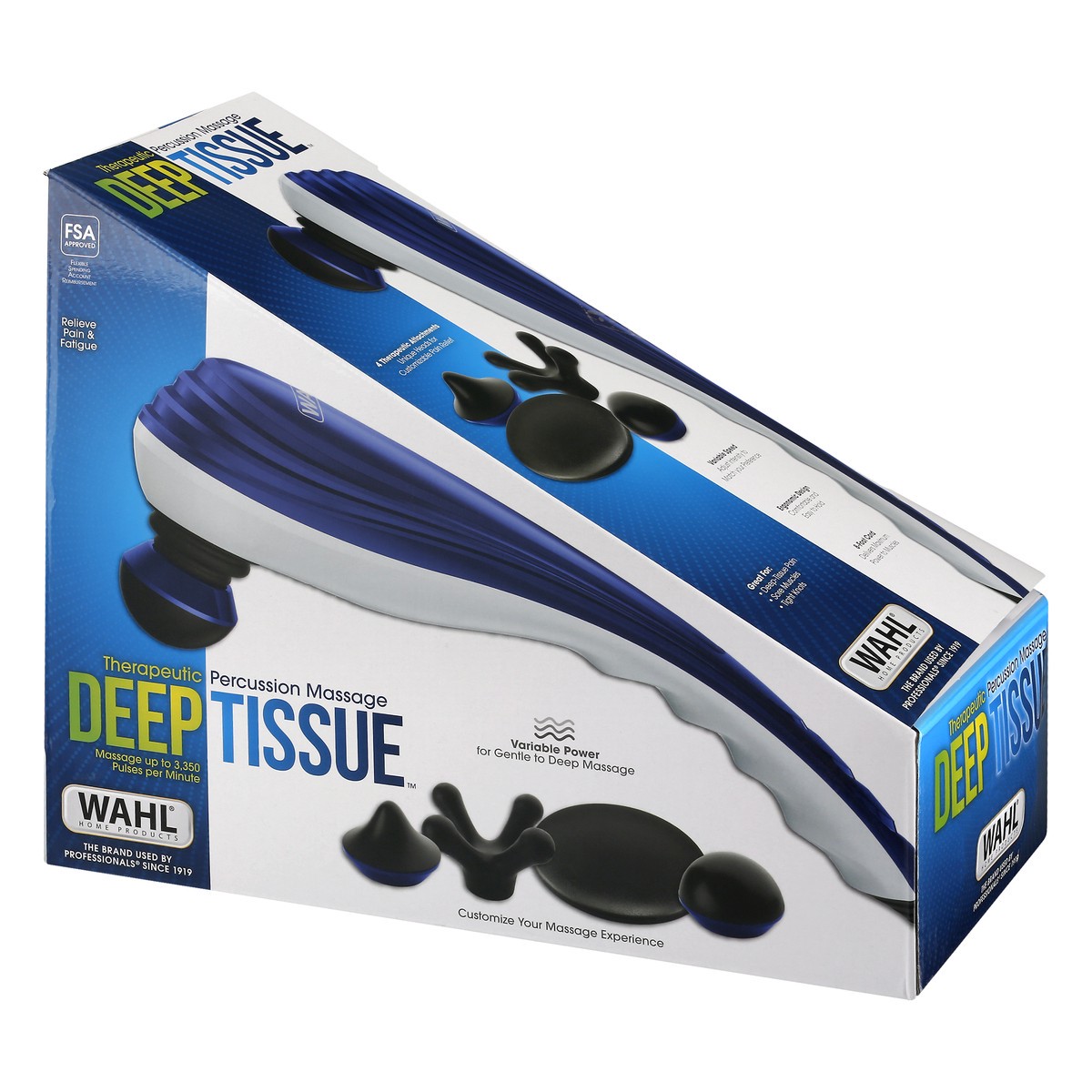 slide 3 of 9, Wahl Therapeutic Deep Tissue Precision Massager, 1 ea