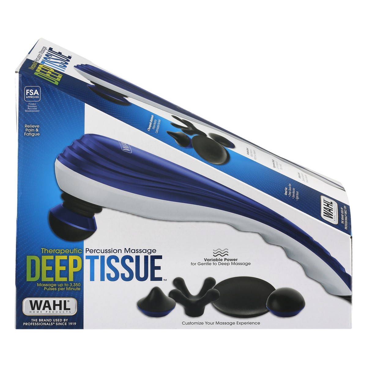 slide 1 of 9, Wahl Therapeutic Deep Tissue Precision Massager, 1 ea