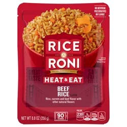 Rice-A-Roni Rice A Roni Heat & Eat Beef Rice Flavor 8.8 Oz