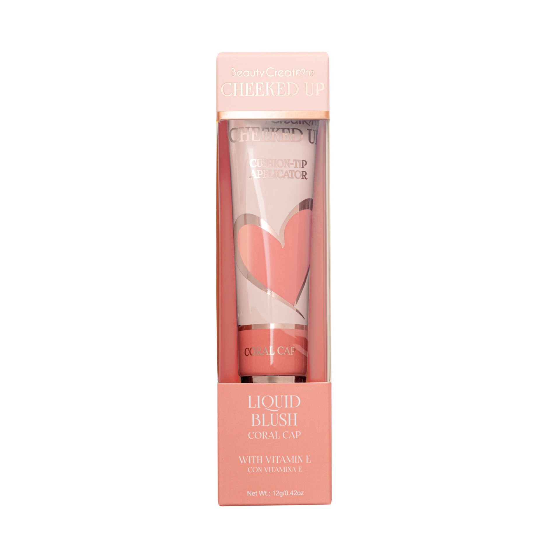 slide 1 of 1, Beauty Creations Cheeked Up Liquid Blush - Coral Cap, 0.42 oz