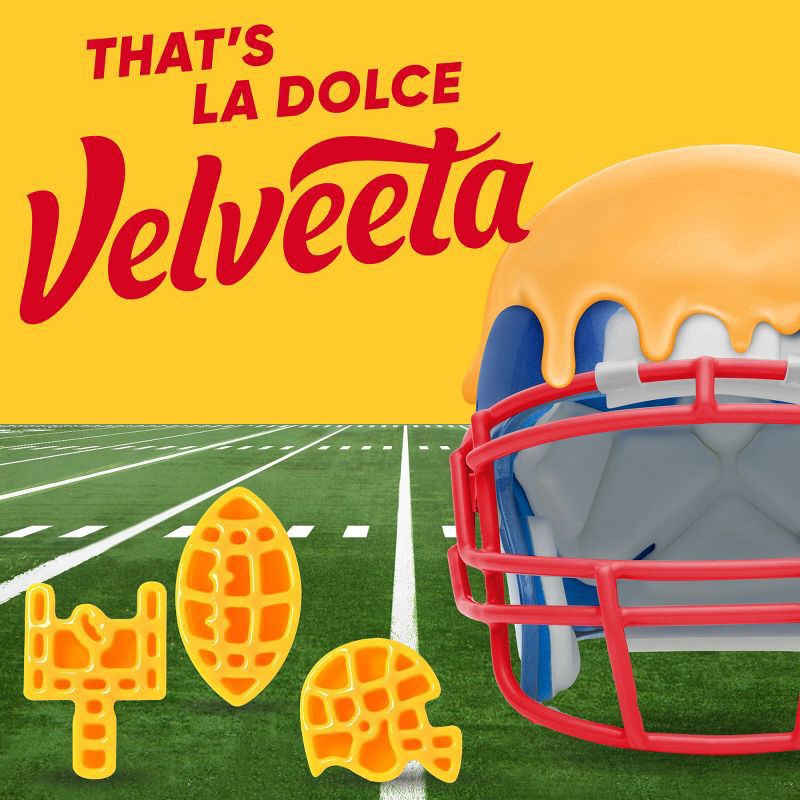slide 2 of 9, Velveeta Football Shapes & Cheese Mac and Cheese Dinner, 10 oz Box, 10 oz