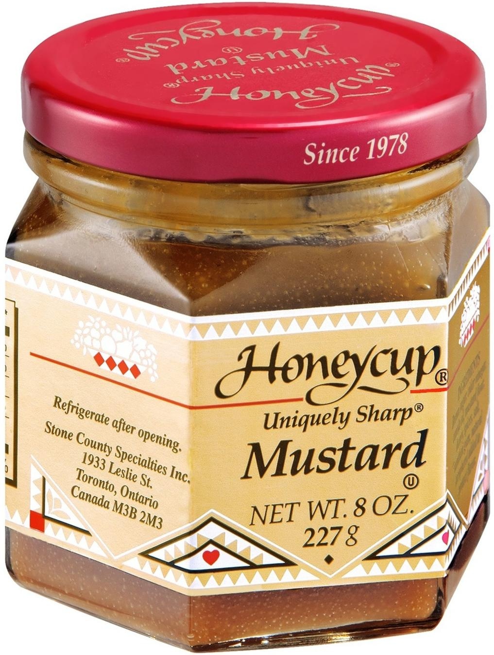 slide 1 of 1, Honeycup Mustard 8 oz, 8 oz