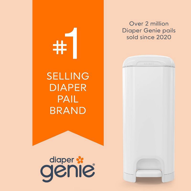 slide 14 of 14, Diaper Genie Up to 810 Diapers Unscented Refill Jumbo 1 ea, 1 ct