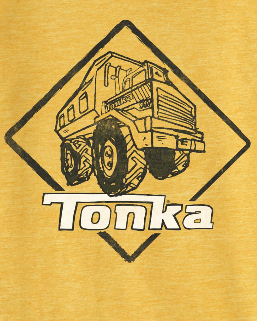 slide 2 of 2, Carter's Toddler Tonka Truck Short-Sleeve Graphic Tee - Gold Gold 2T, 1 ct