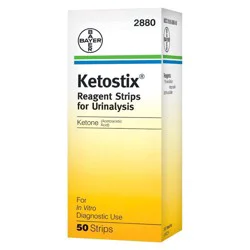 Ames Ketostix Reagent Strips - 50 ct