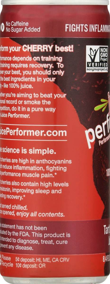 slide 7 of 9, Juice Performer Tart Cherry 100% Juice - 8.4 oz, 8.4 fl oz