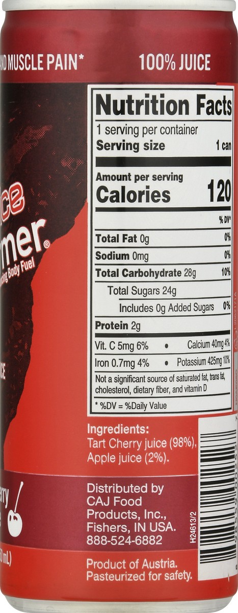 slide 5 of 9, Juice Performer Tart Cherry 100% Juice - 8.4 oz, 8.4 fl oz