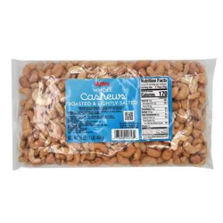 Hy-Vee Cashews Roasted & Lightly Salted