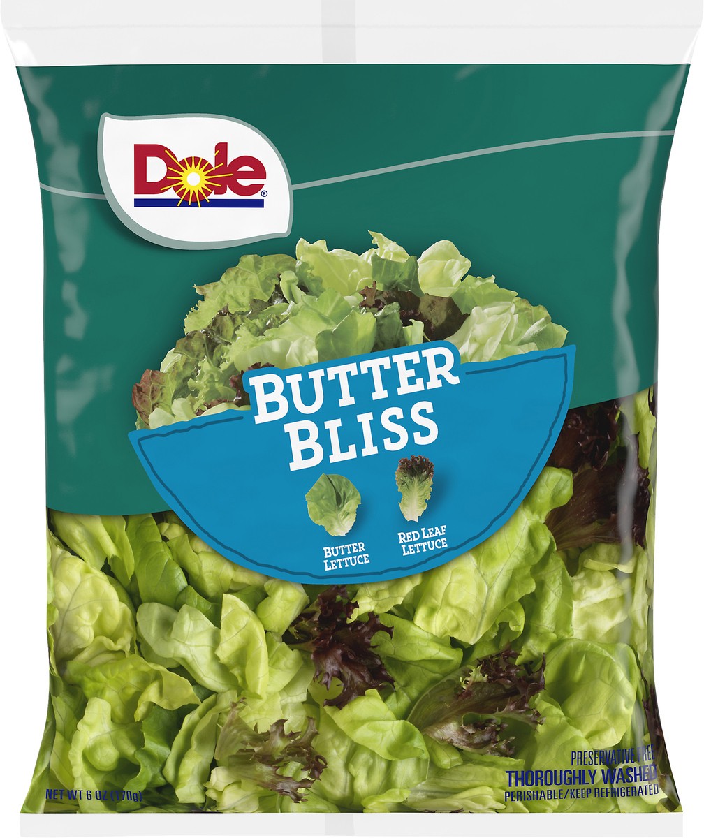 slide 1 of 4, Dole Butter Bliss Salad Mix, 6 oz