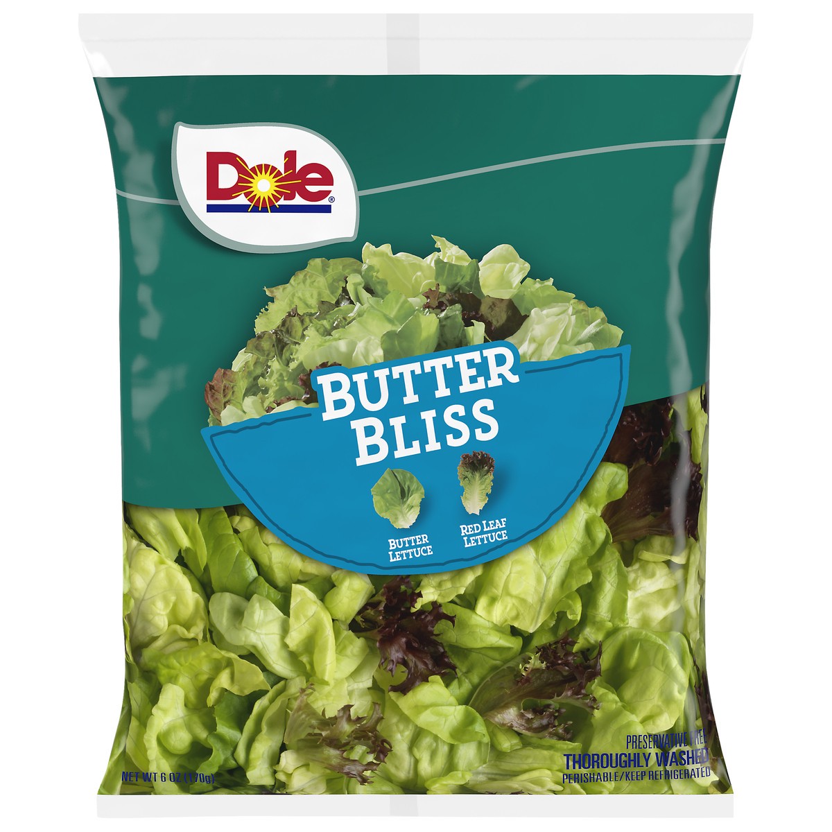 slide 1 of 4, Dole Butter Bliss Salad Mix, 6 oz