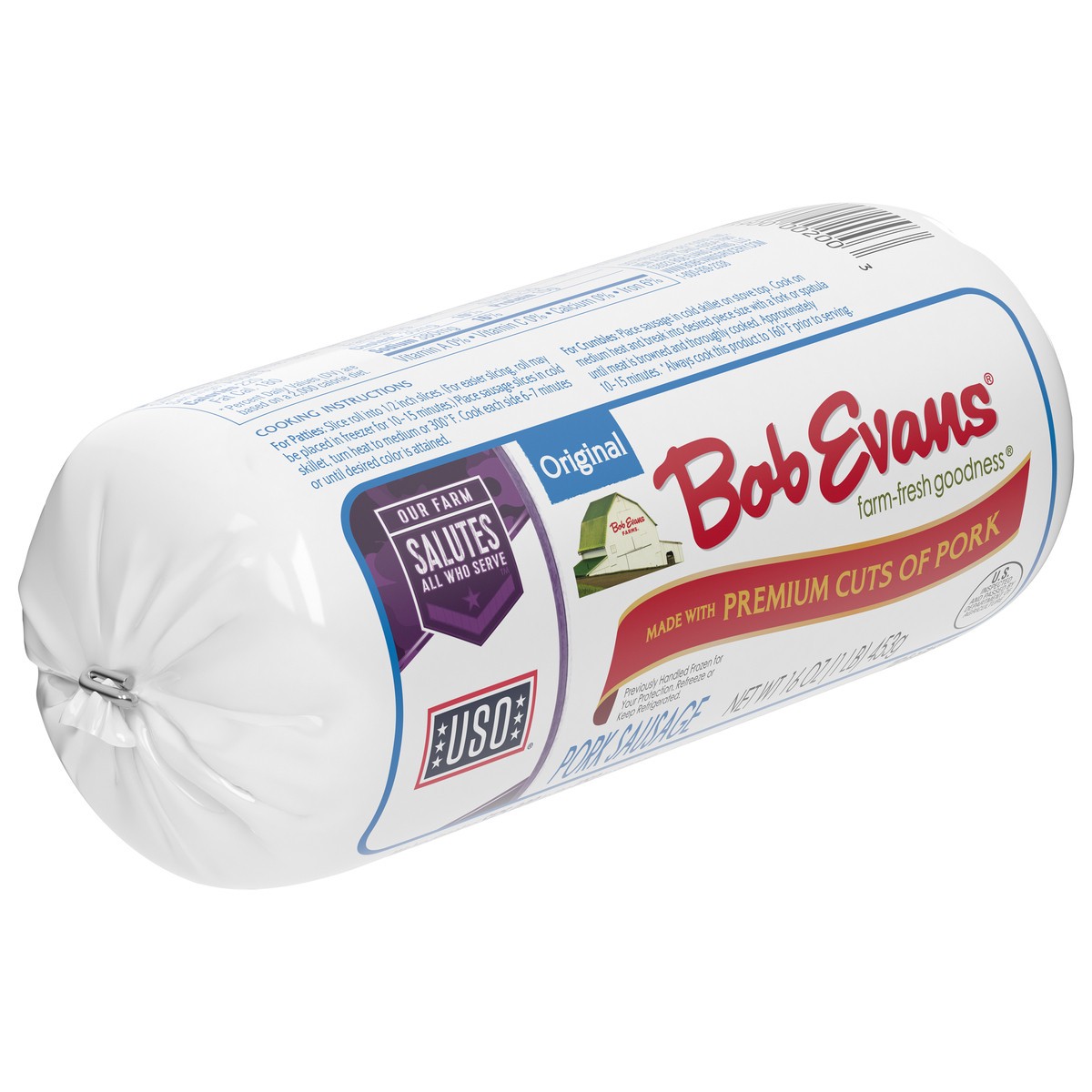 slide 6 of 9, Bob Evans Reg Sausage Rolls, 16 oz