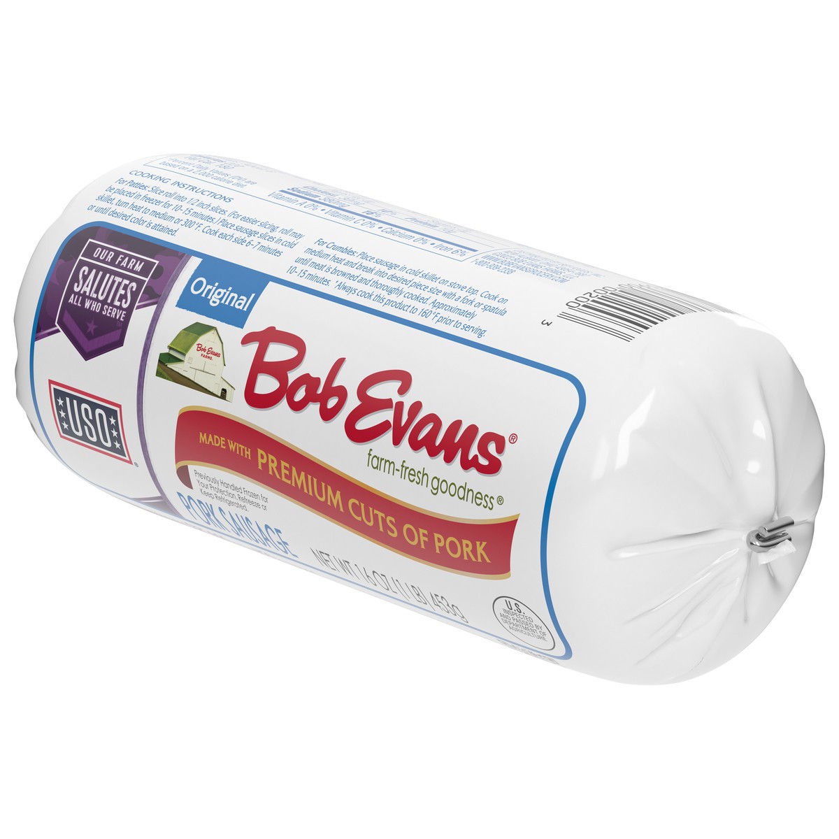 slide 4 of 9, Bob Evans Reg Sausage Rolls, 16 oz