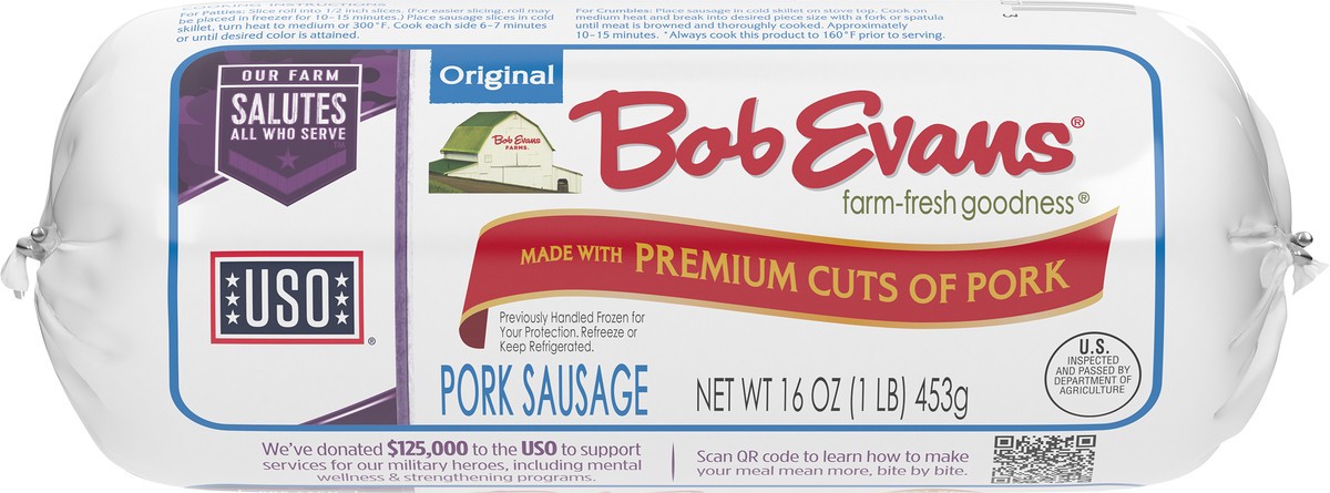 slide 2 of 9, Bob Evans Reg Sausage Rolls, 16 oz