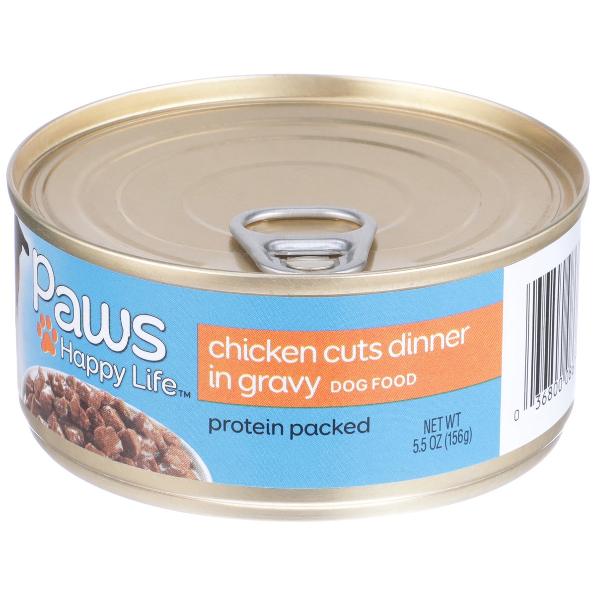 slide 7 of 11, Paws Happy Life Chicken Cuts Dinner In Gravy Dog Food, 5.5 oz