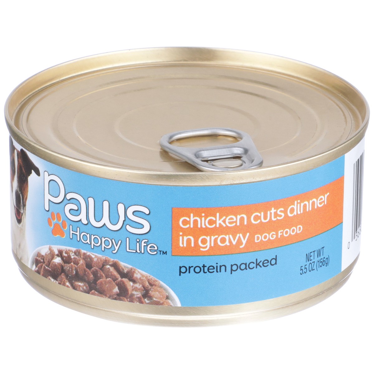 slide 1 of 11, Paws Happy Life Chicken Cuts Dinner In Gravy Dog Food, 5.5 oz