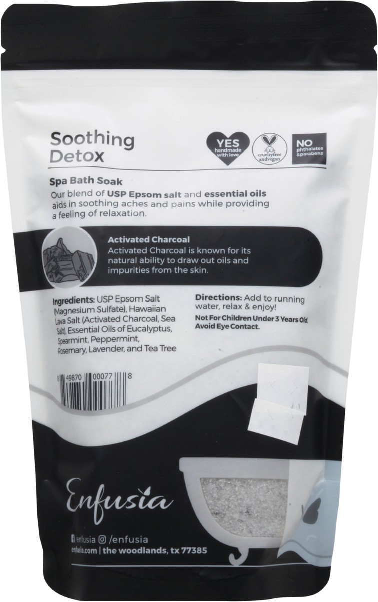 slide 4 of 9, Enfusia Soothing Detox Spa Bath Soak 16 oz, 16 oz