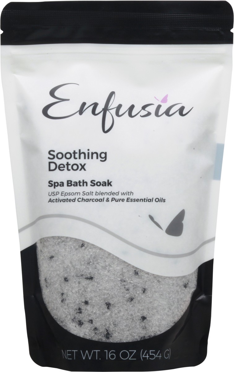 slide 8 of 9, Enfusia Soothing Detox Spa Bath Soak 16 oz, 16 oz