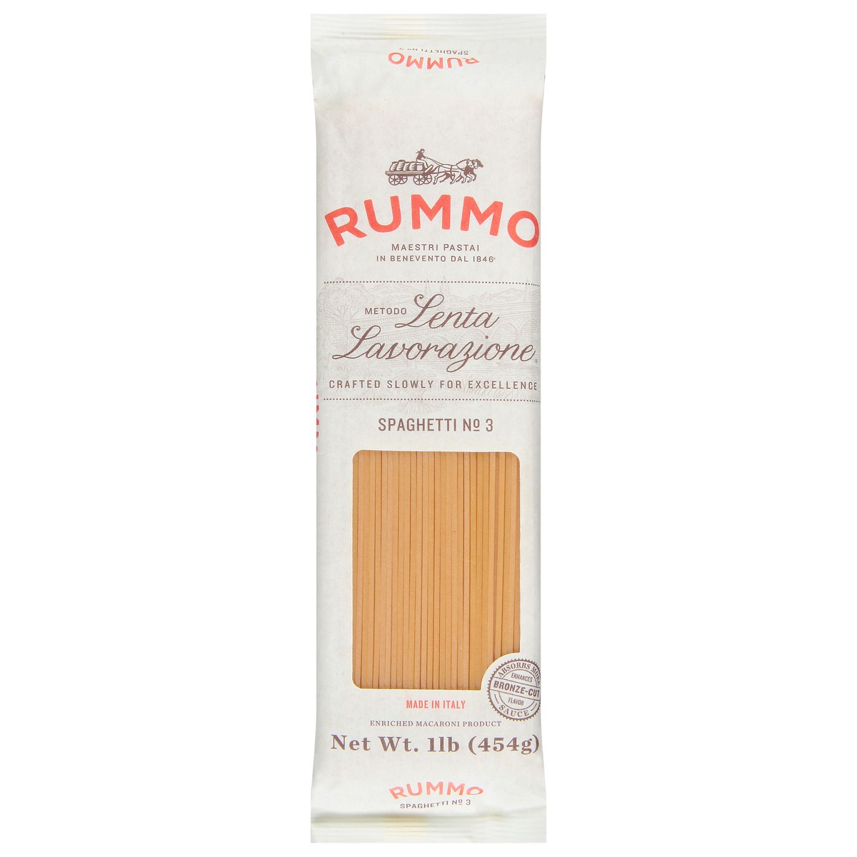 slide 1 of 9, Rummo No. 3 Spaghetti 1 lb, 1 lb