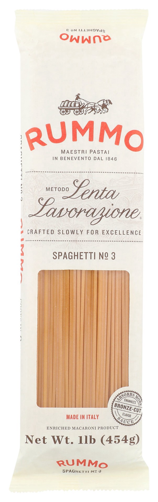 slide 1 of 9, Rummo No. 3 Spaghetti 1 lb, 1 lb