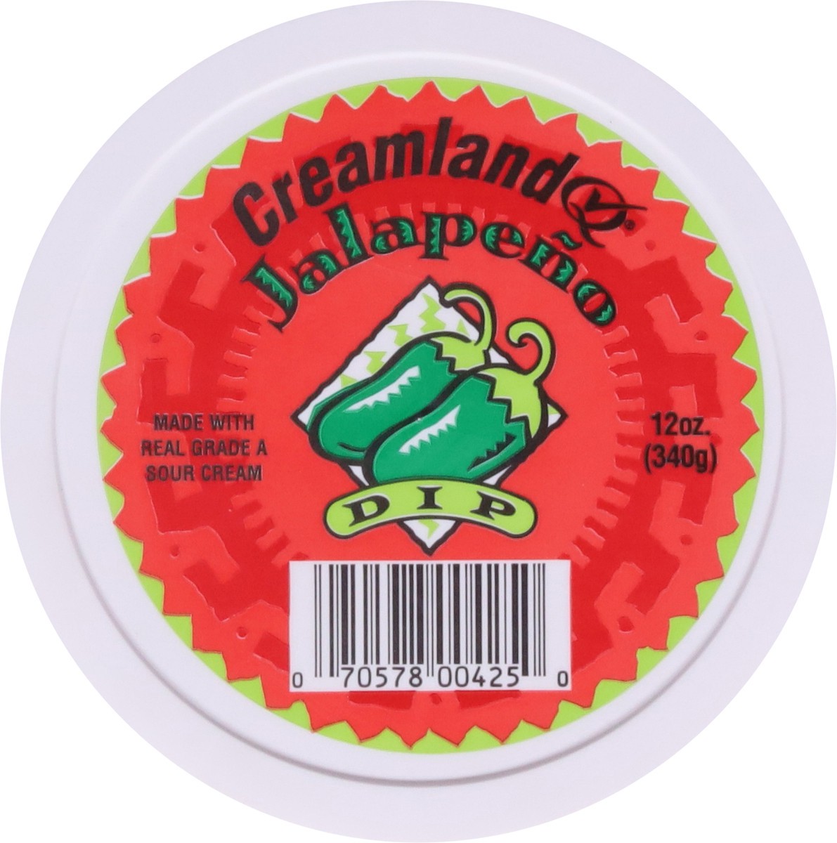 slide 11 of 13, Creamland Jalapeno Dip 12 oz, 12 oz