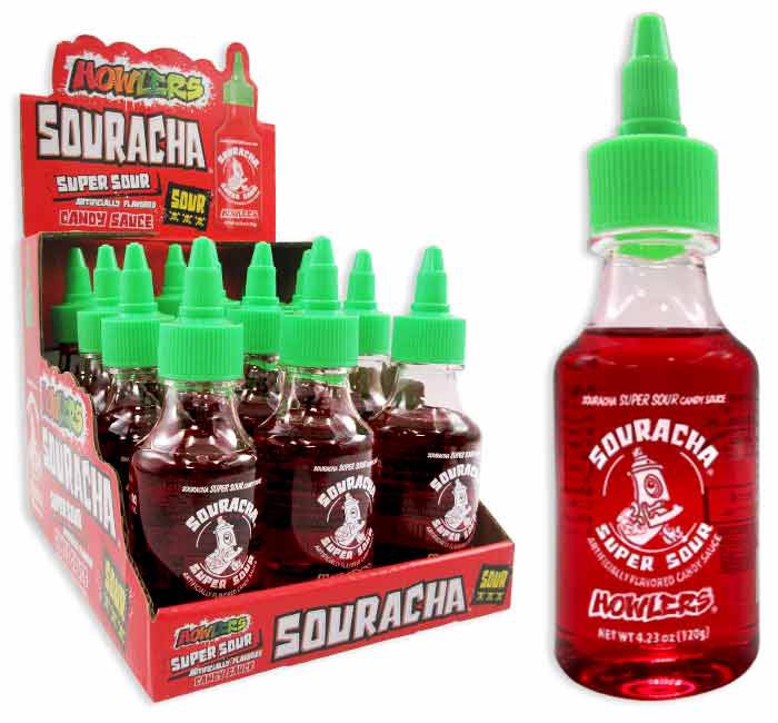 slide 1 of 1, Howlers Souracha Super Sour Candy Sauce - 4 oz, 4 oz