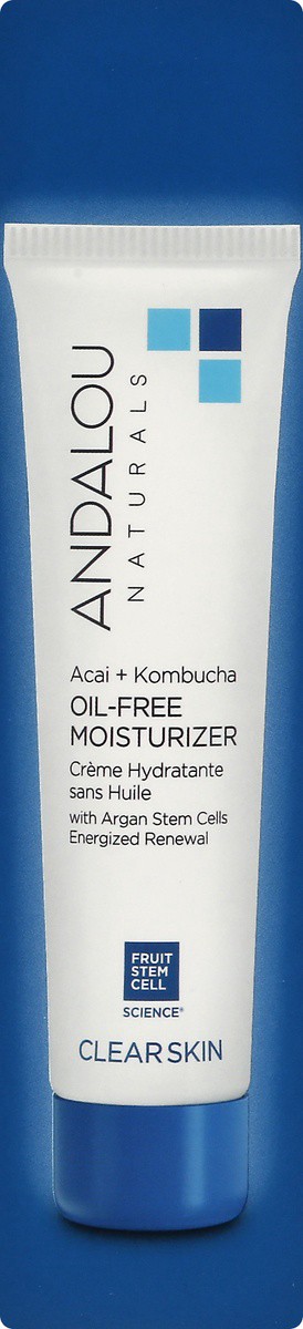 slide 8 of 9, Andalou Naturals Acai & Kombucha Oil Free Moisturizer, 2.1 fl oz