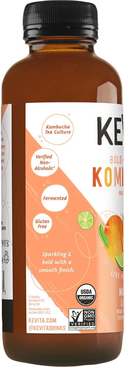 slide 7 of 8, KeVita Kombucha, 15.2 oz