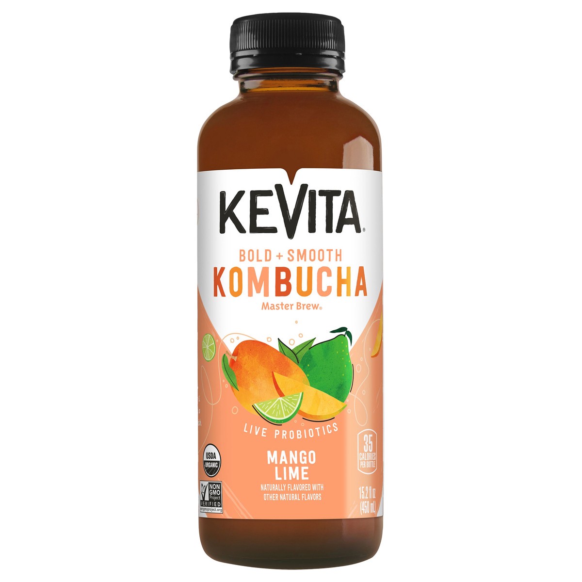 slide 1 of 8, KeVita Kombucha, 15.2 oz