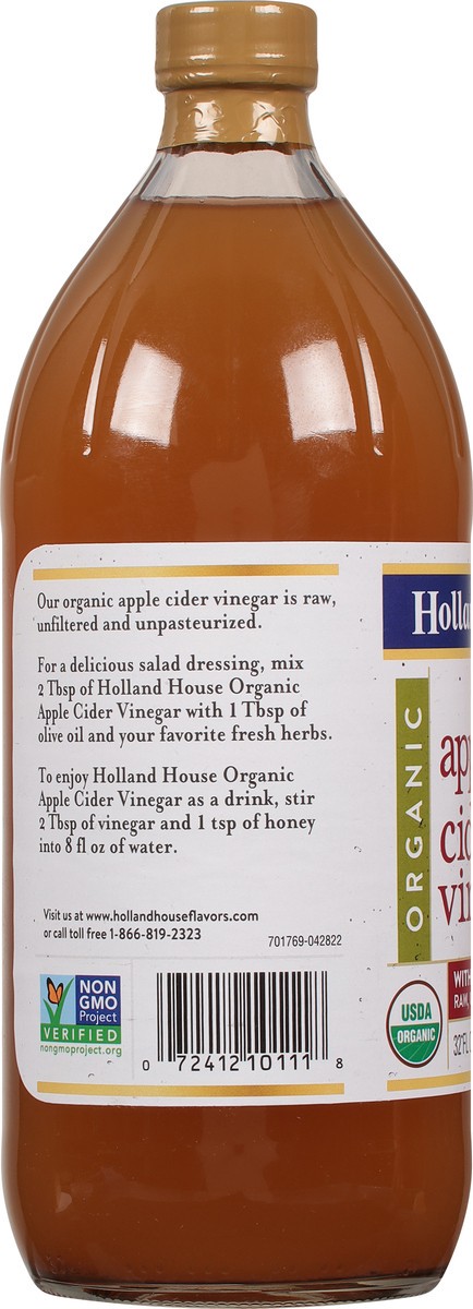 slide 11 of 11, Holland House Organic Apple Cider Vinegar 32 fl oz, 32 fl oz