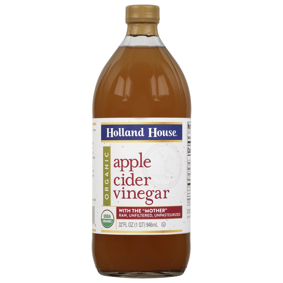 slide 6 of 11, Holland House Organic Apple Cider Vinegar 32 fl oz, 32 fl oz
