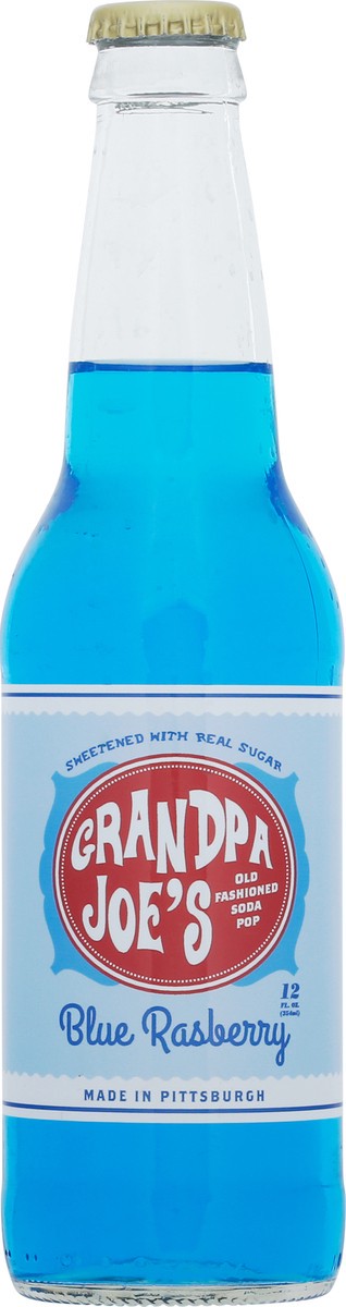 slide 2 of 12, Grandpa Joe's Soda, Blue Rasberry, Old Fashioned - 12 oz, 12 oz