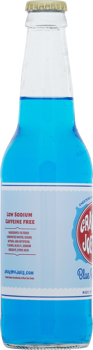 slide 11 of 12, Grandpa Joe's Soda, Blue Rasberry, Old Fashioned - 12 oz, 12 oz