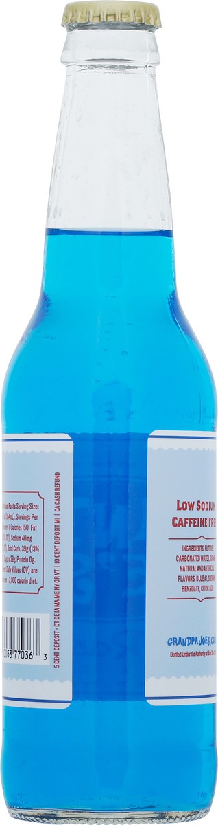 slide 6 of 12, Grandpa Joe's Soda, Blue Rasberry, Old Fashioned - 12 oz, 12 oz