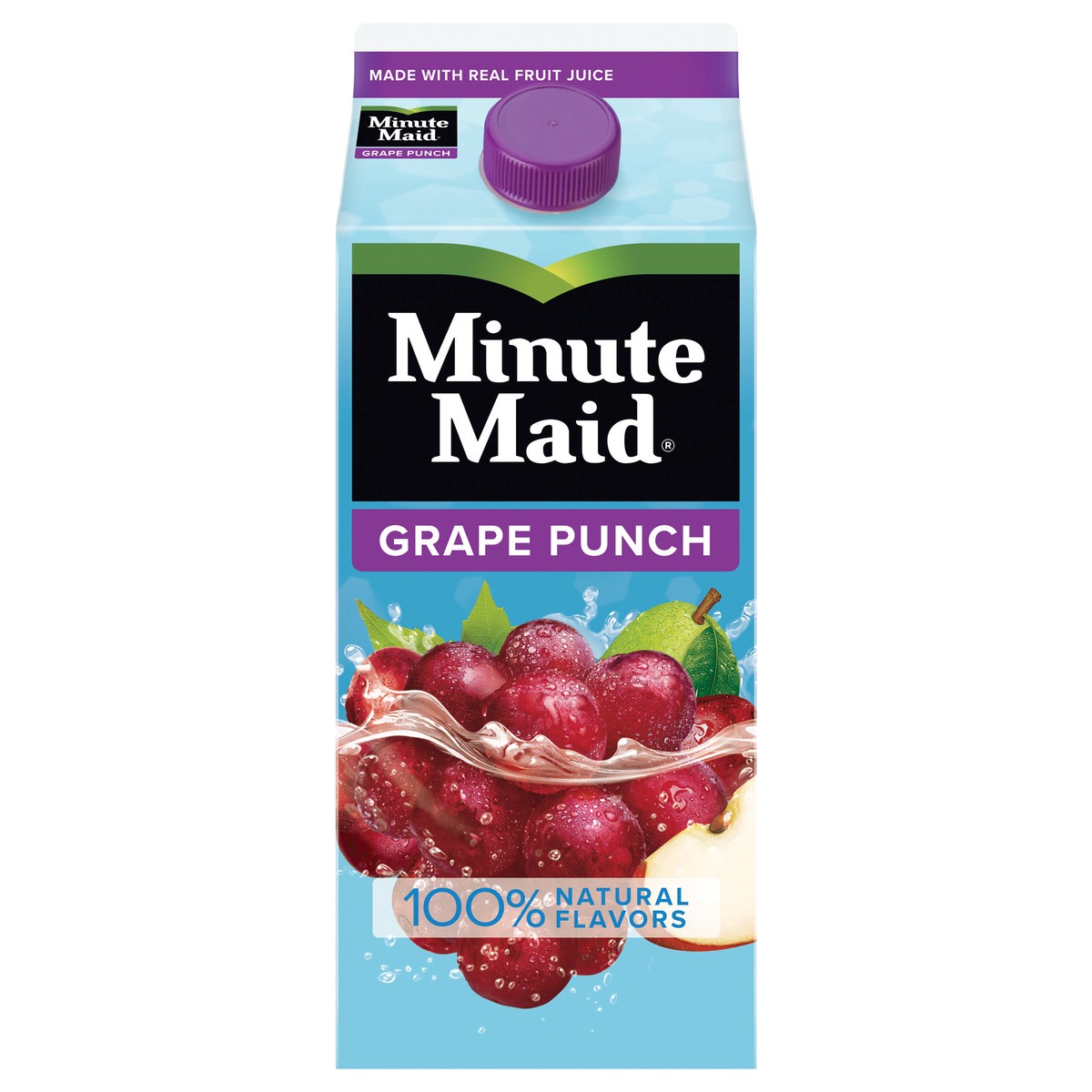 slide 1 of 7, Minute Maid Grape Punch Carton- 59 fl oz, 59 fl oz