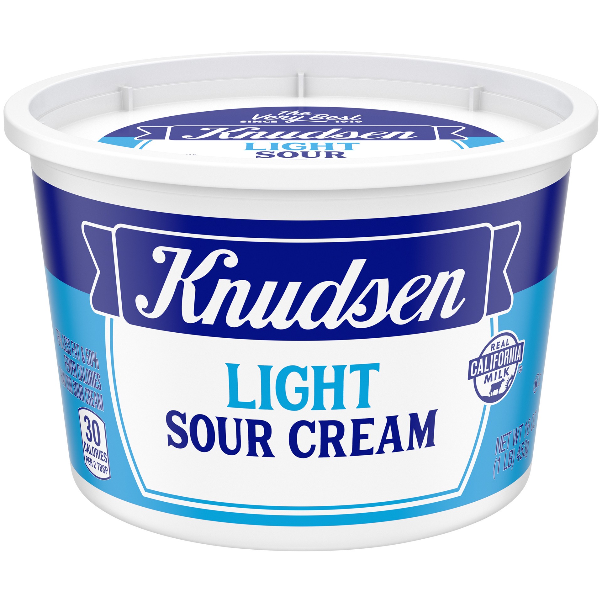 slide 1 of 10, Knudsen Light Sour Cream, 16 oz Tub, 16 oz