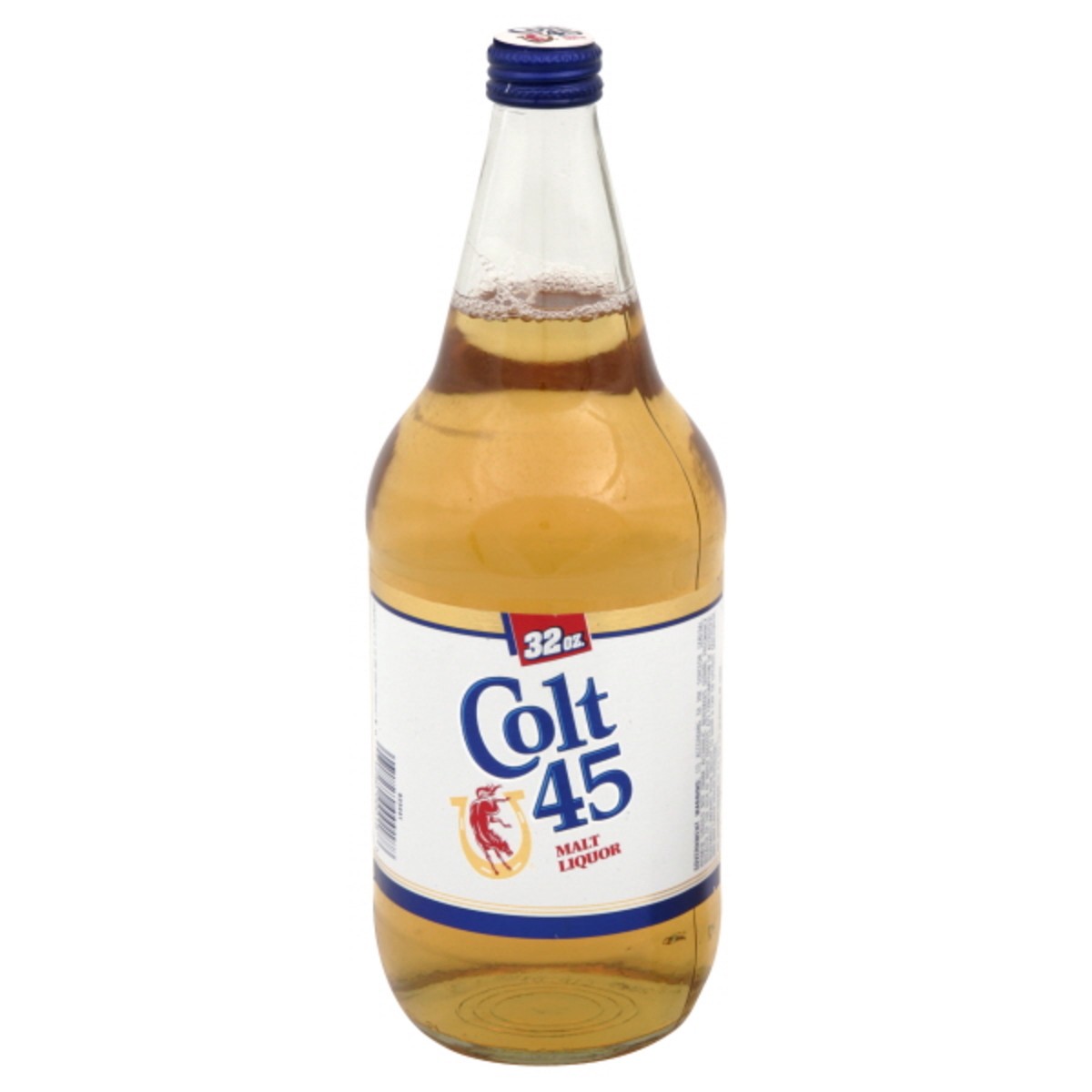 slide 2 of 2, Colt 45 Malt Liquor Colt 45 Liquor Lager, 32 fl oz Bottle, 32 oz