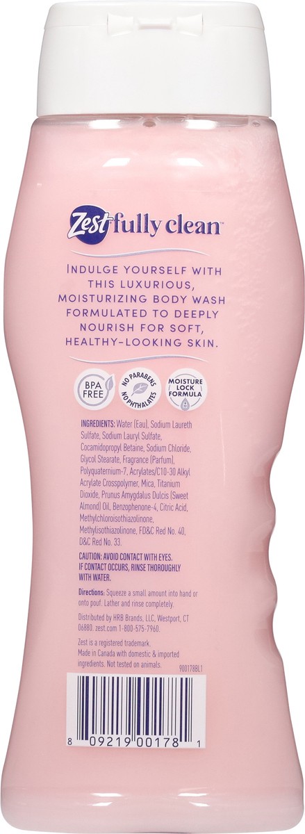 slide 4 of 12, Zest Orchid + Almond Oil Body Wash 18 fl oz, 18 fl oz
