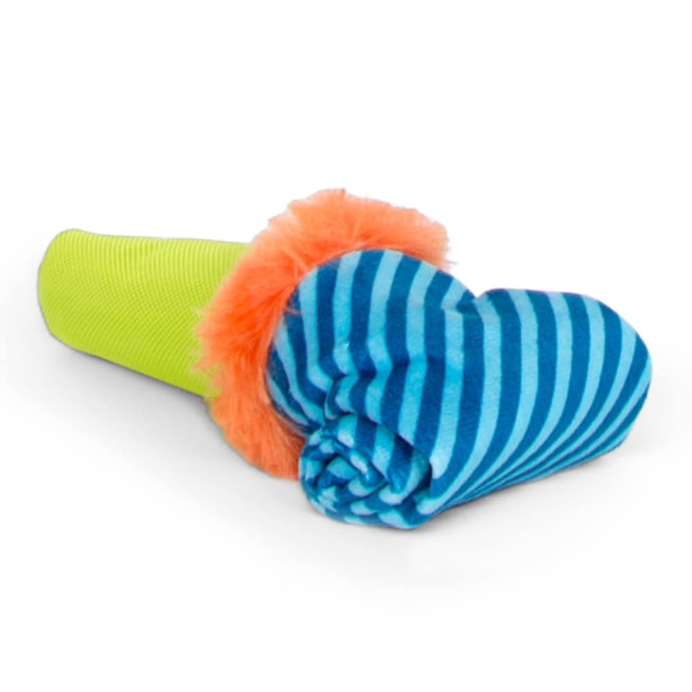 slide 1 of 1, BARK Roll Over Party Blower Dog Toy, Medium, 1 ct