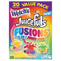 Welch's Juicefuls Fusions Original Fruits 20ct Box