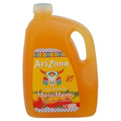 AriZona Mucho Mango Fruit Juice Cocktail Vitamin C Fortified- 128 fl oz