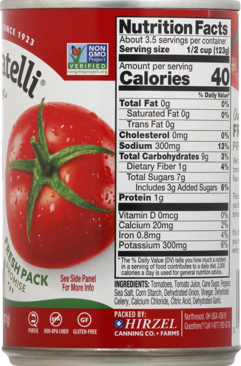 slide 4 of 13, Dei Fratelli Seasoned Diced Tomatoes 14.5 oz, 14.5 oz