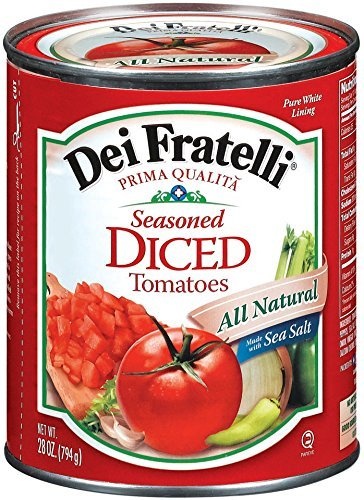 slide 1 of 1, Dei Fratelli Diced Tomatoes Seasoned, 1 ct