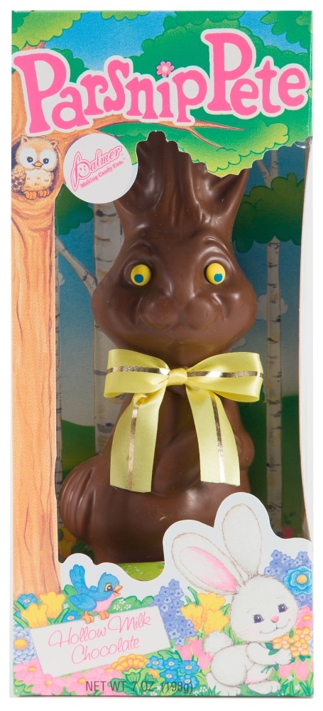 slide 1 of 1, Palmer Hollow Parsnip Pete Milk Chocolate Bunny, 7 oz