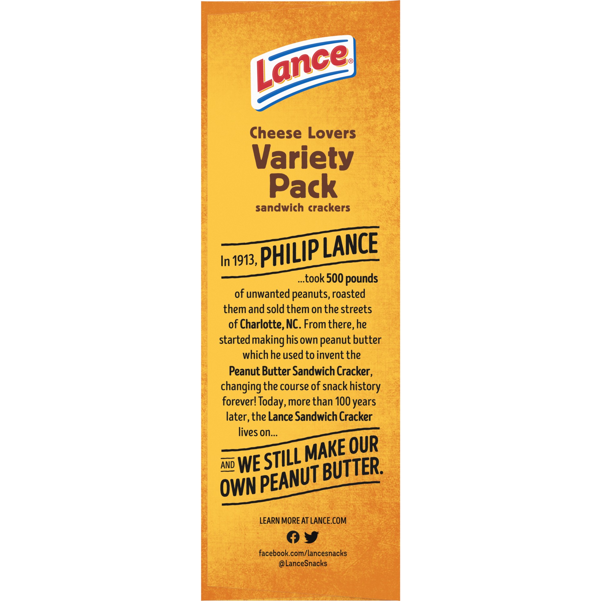 slide 4 of 5, Lance Cheese Lovers Variety Pack, 11.1 oz