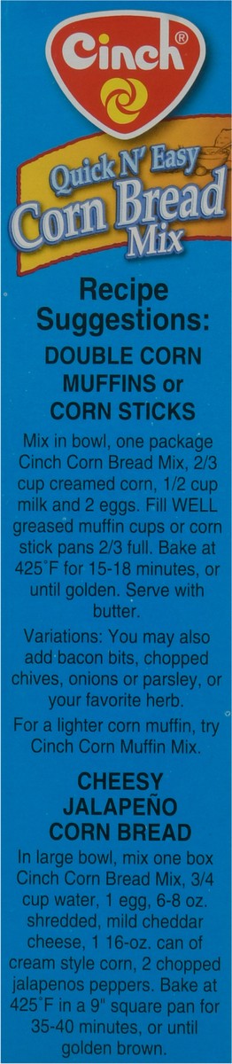 slide 6 of 10, Cinch Cornbread Mix, 