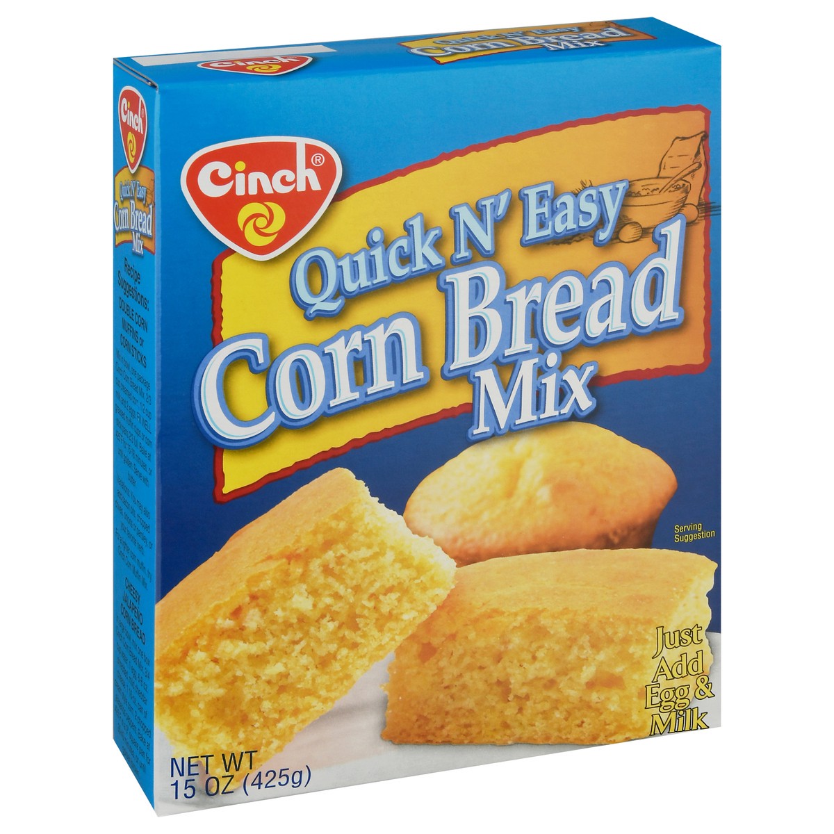 slide 10 of 10, Cinch Cornbread Mix, 