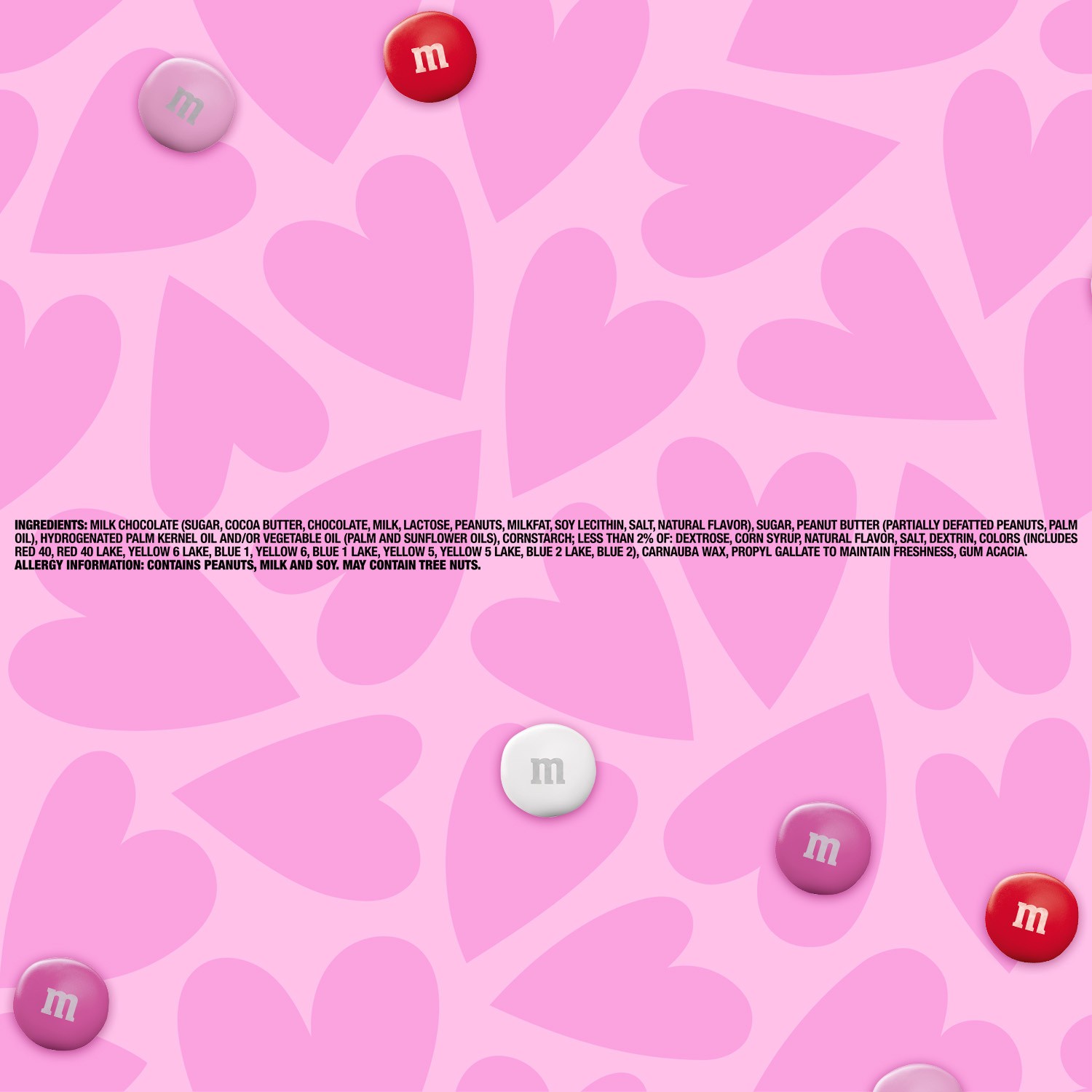slide 3 of 8, M&M's Peanut Butter Milk Chocolate Cupid's Blend  Valentine's Day Candy, 9.48 oz, 9.48 oz