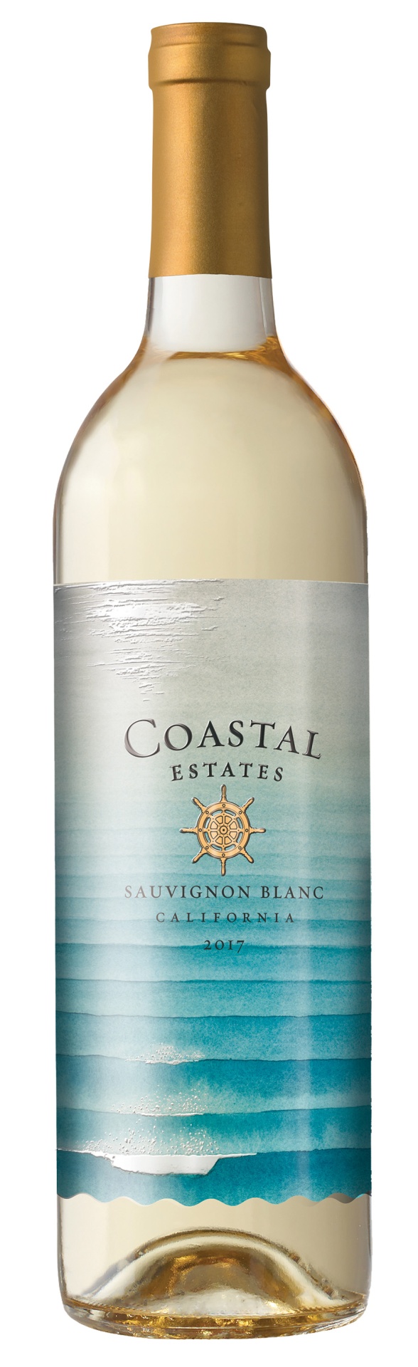 slide 1 of 4, Coastal Estates Sauvignon Blanc White Wine, 25.36 fl. oz